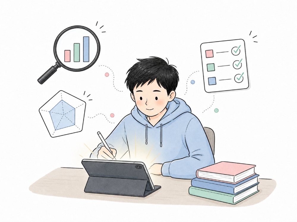 學生用平板進行入學摸底測試